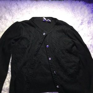 BLACK cardigan!!
